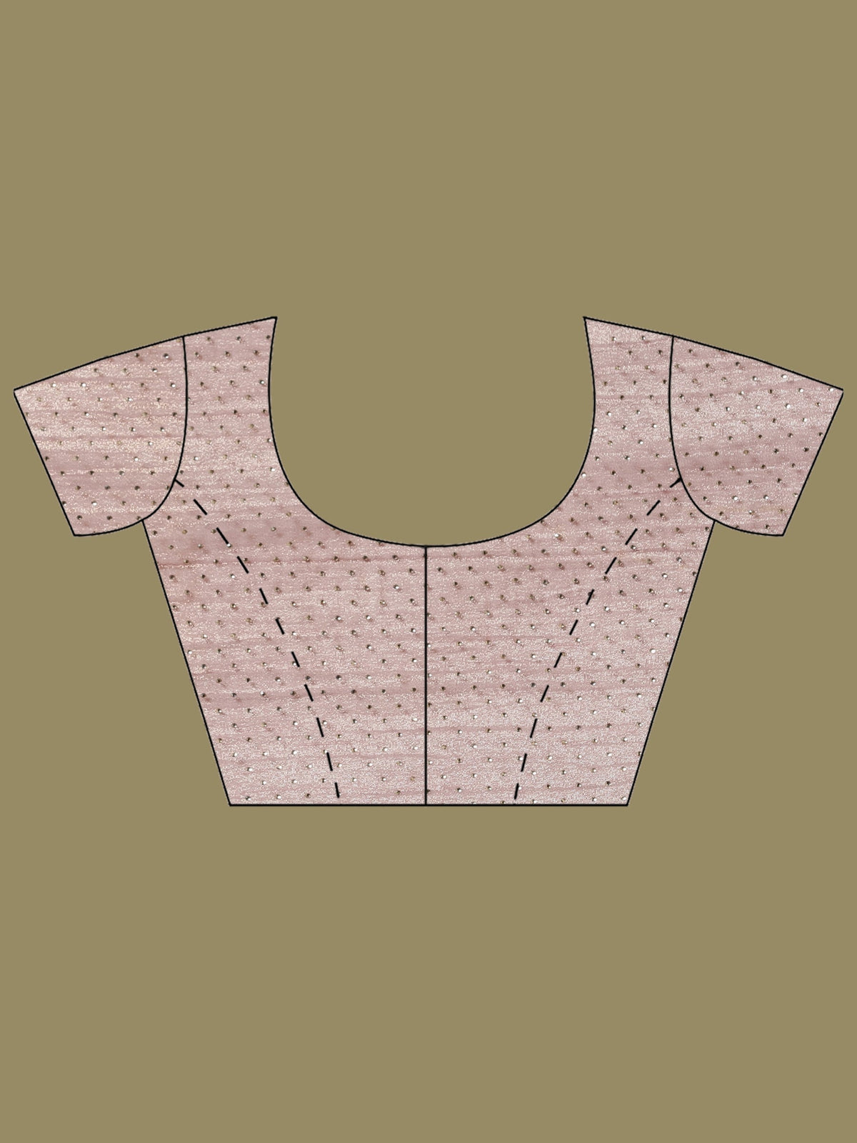 Mauve Embroidered Tissue Saree