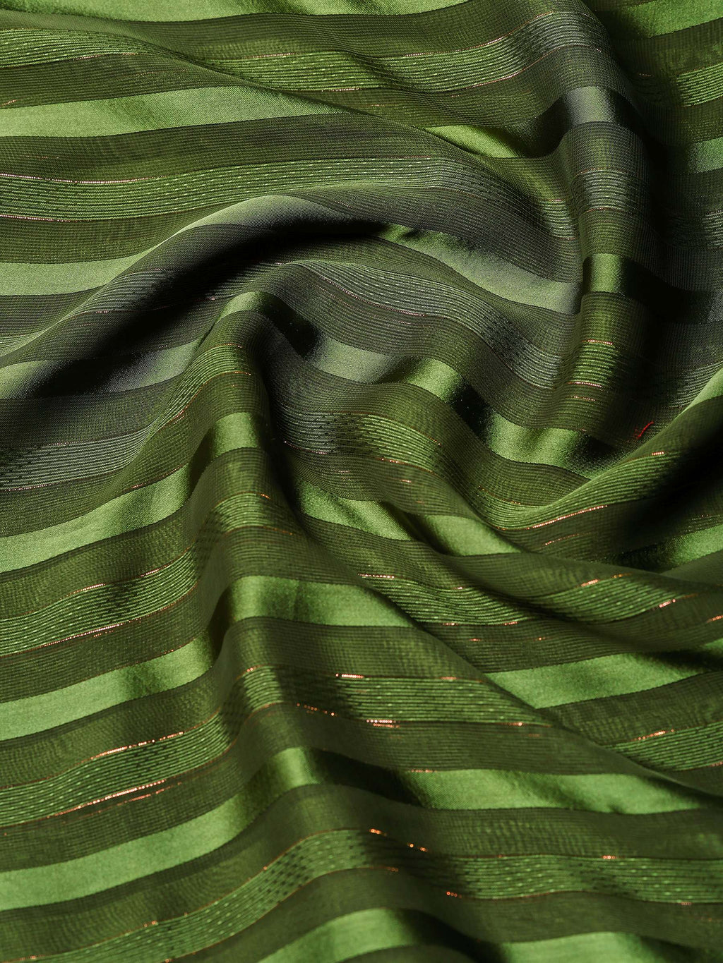 Green Embroidered Organza Saree