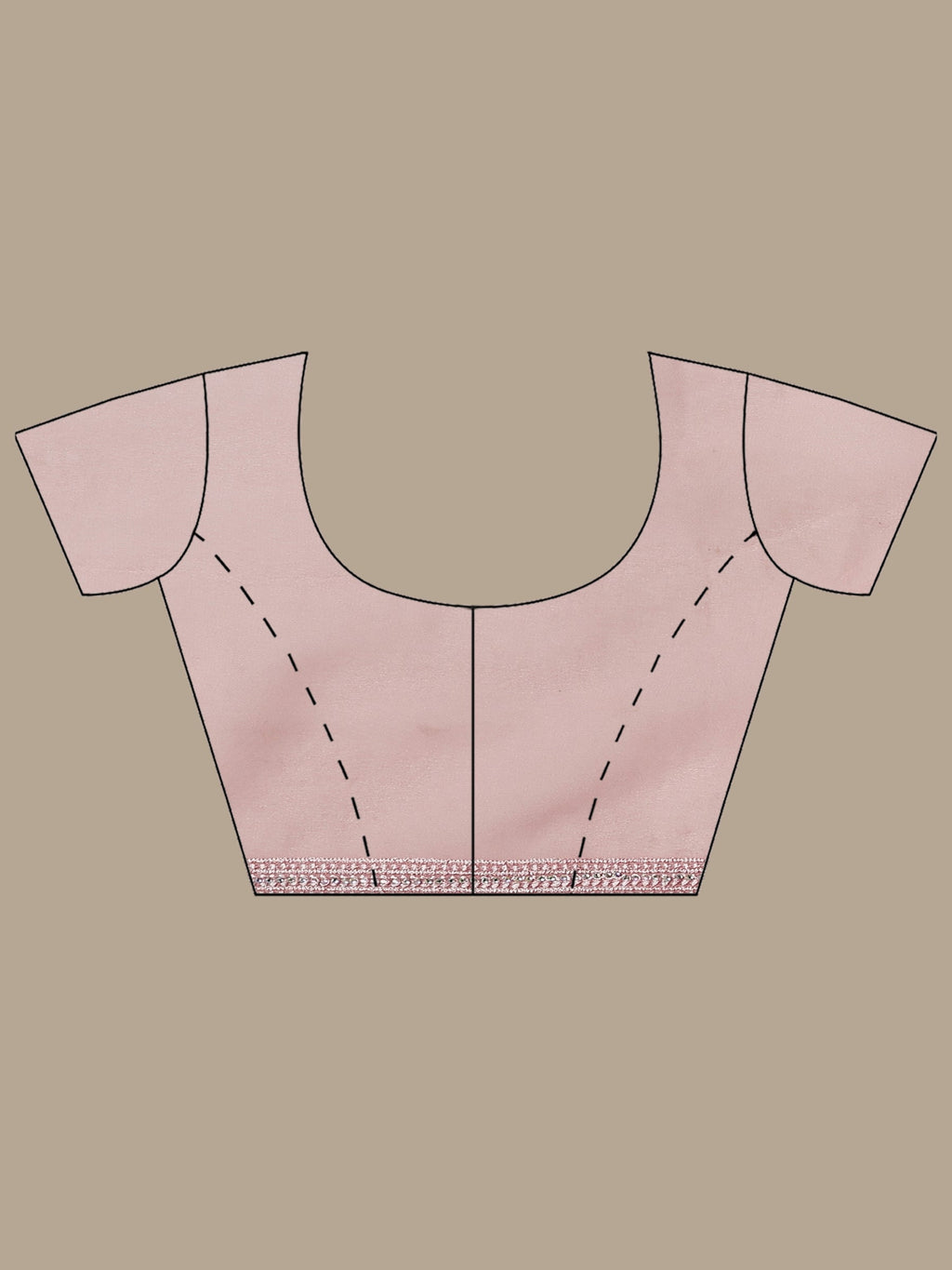 Pink Embroidered Georgette Saree