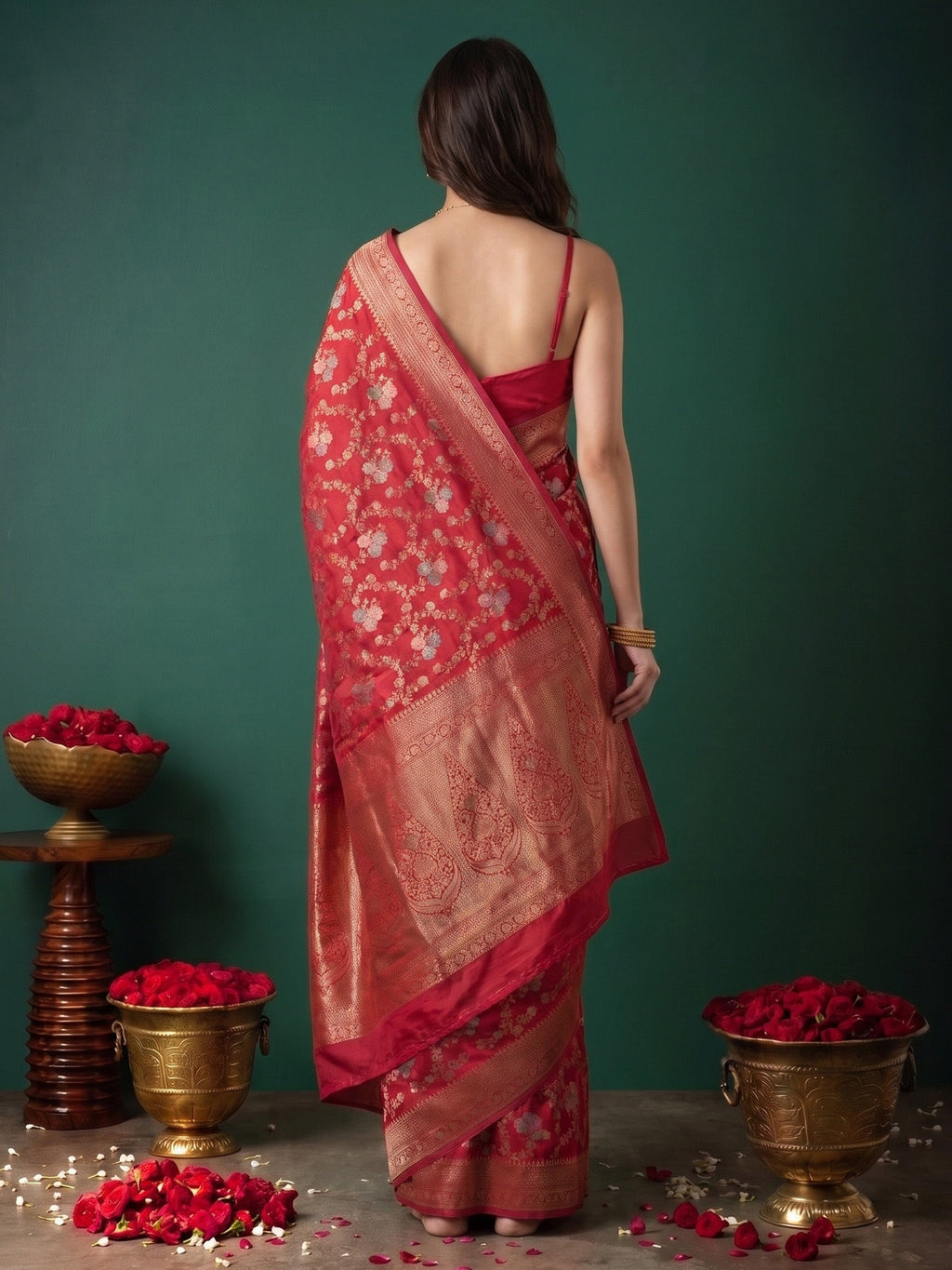 Rani Art Silk Woven Saree