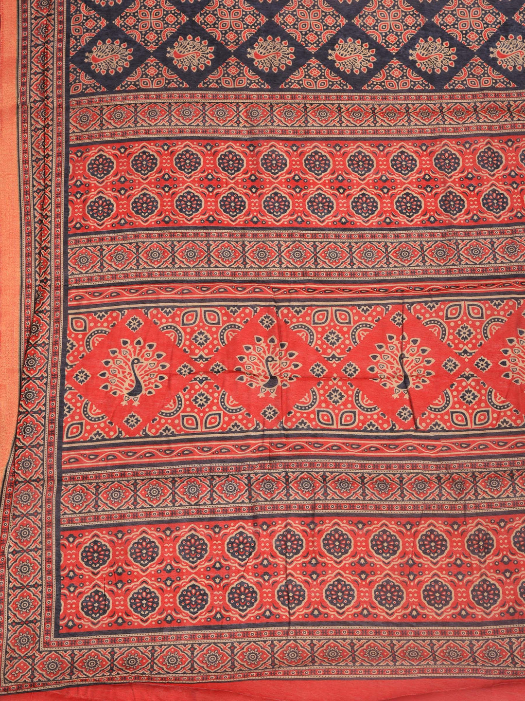 Zari Booti Woven  Crepe Saree
