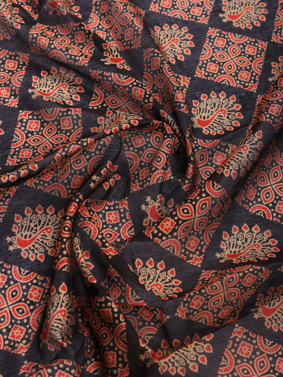 Printed Art Silk Saree