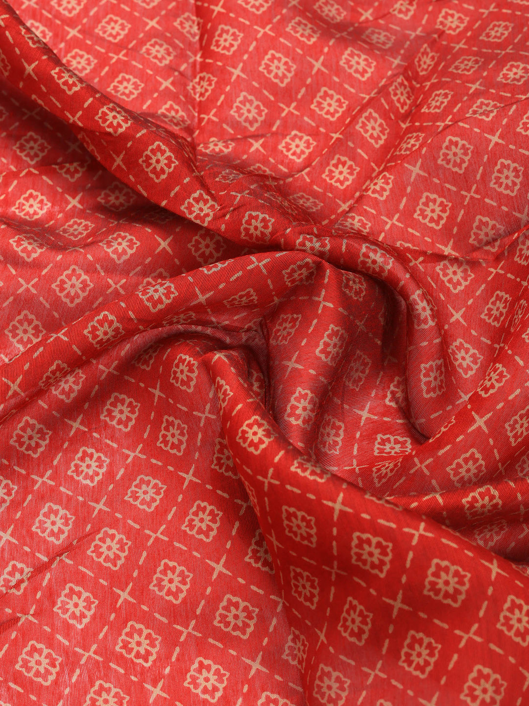 Zari Booti Woven  Crepe Saree
