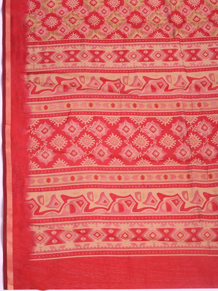 Printed Art Silk Saree