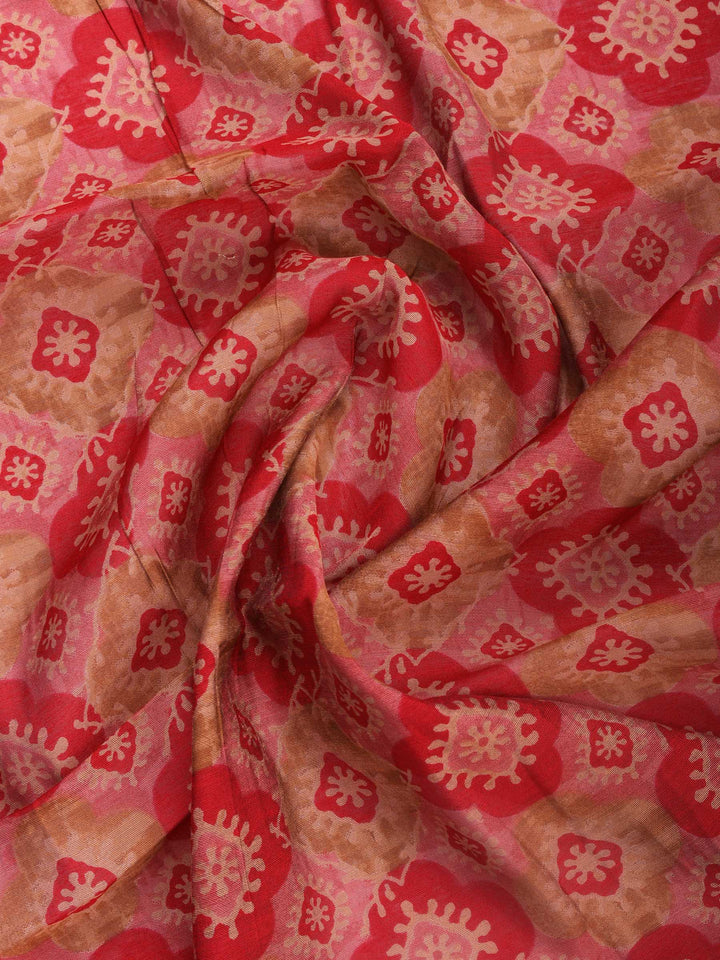 Printed Art Silk Saree