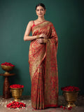 Rani Art Silk Woven Saree