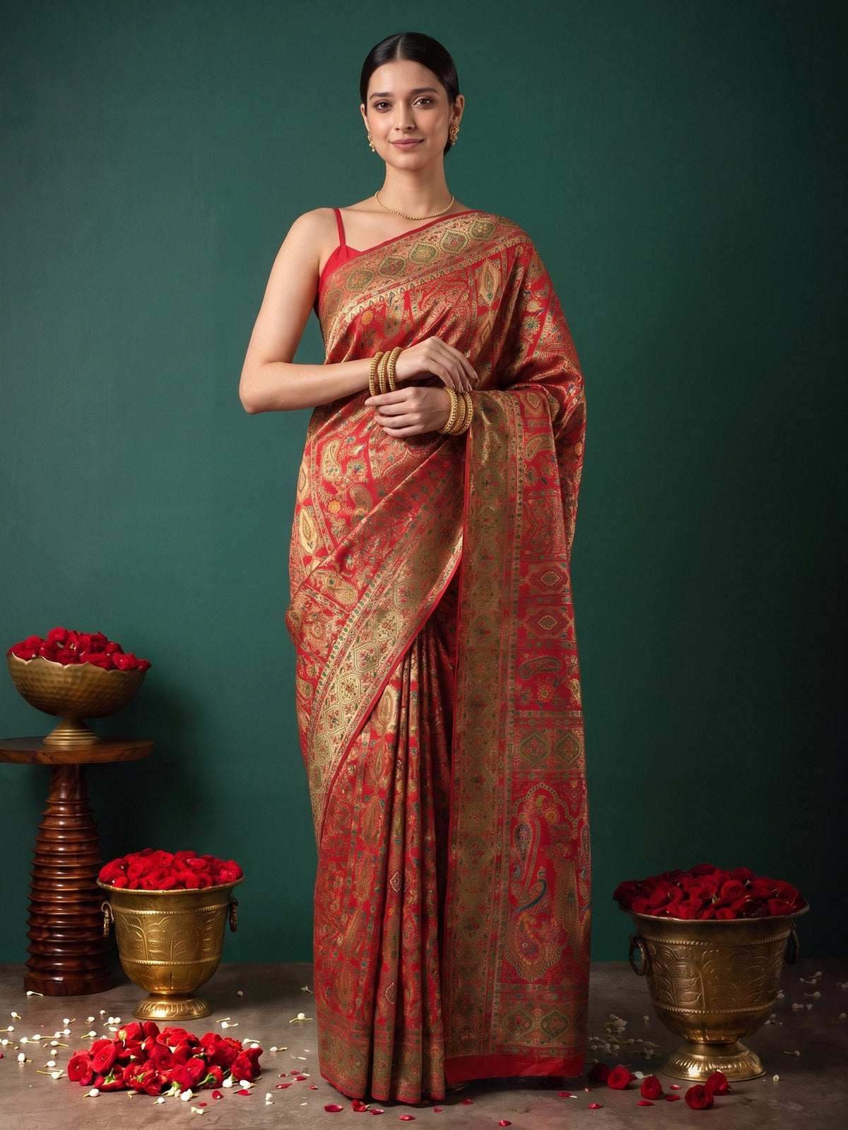 Rani Art Silk Woven Saree
