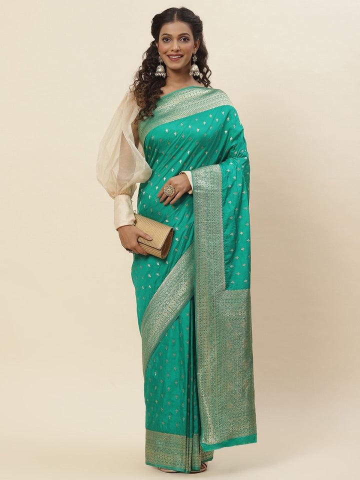 Zari Border Woven Handloom Saree