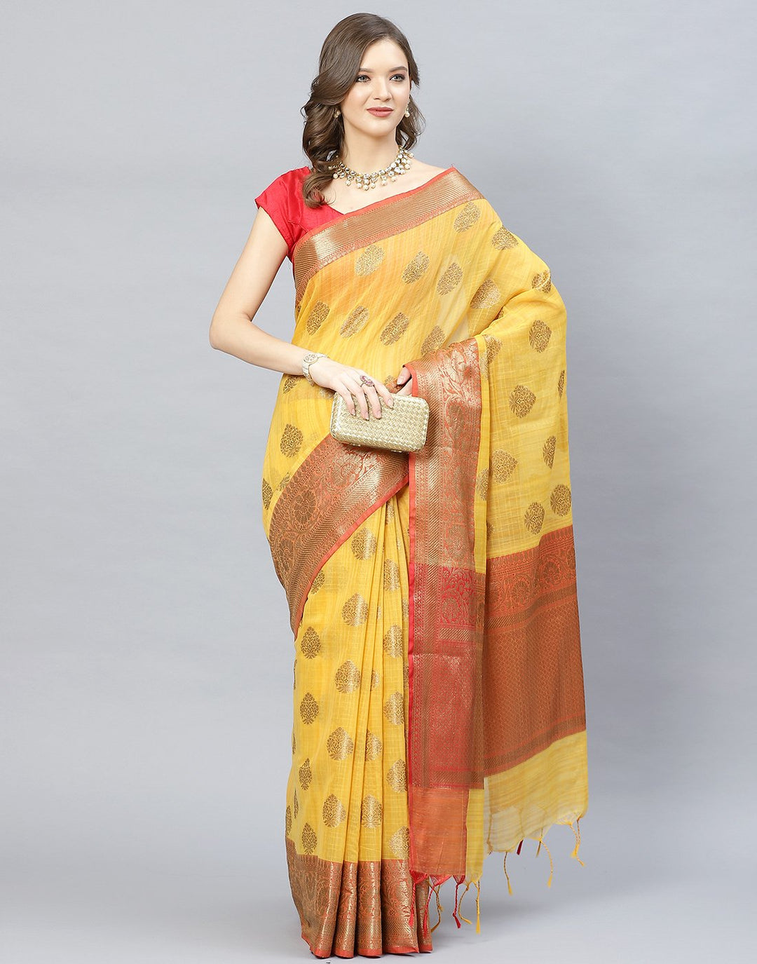 Woven Cotton Saree