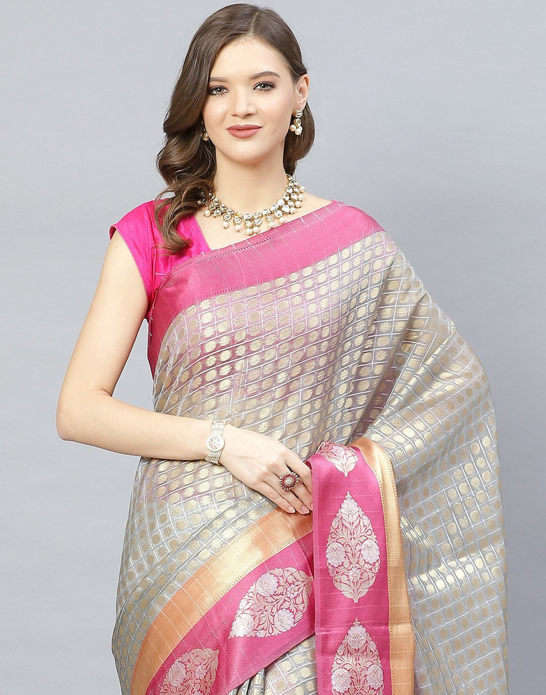 Woven Cotton Saree