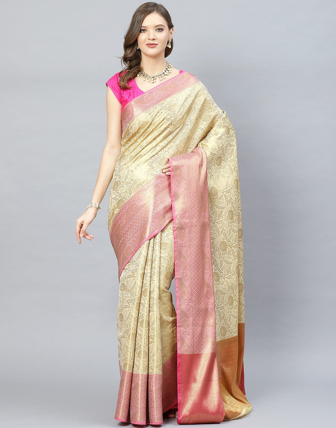 Cotton Chanderi Saree