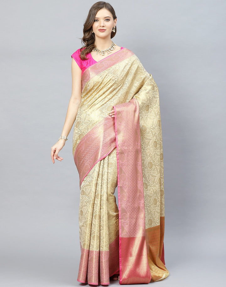 Cotton Chanderi Saree