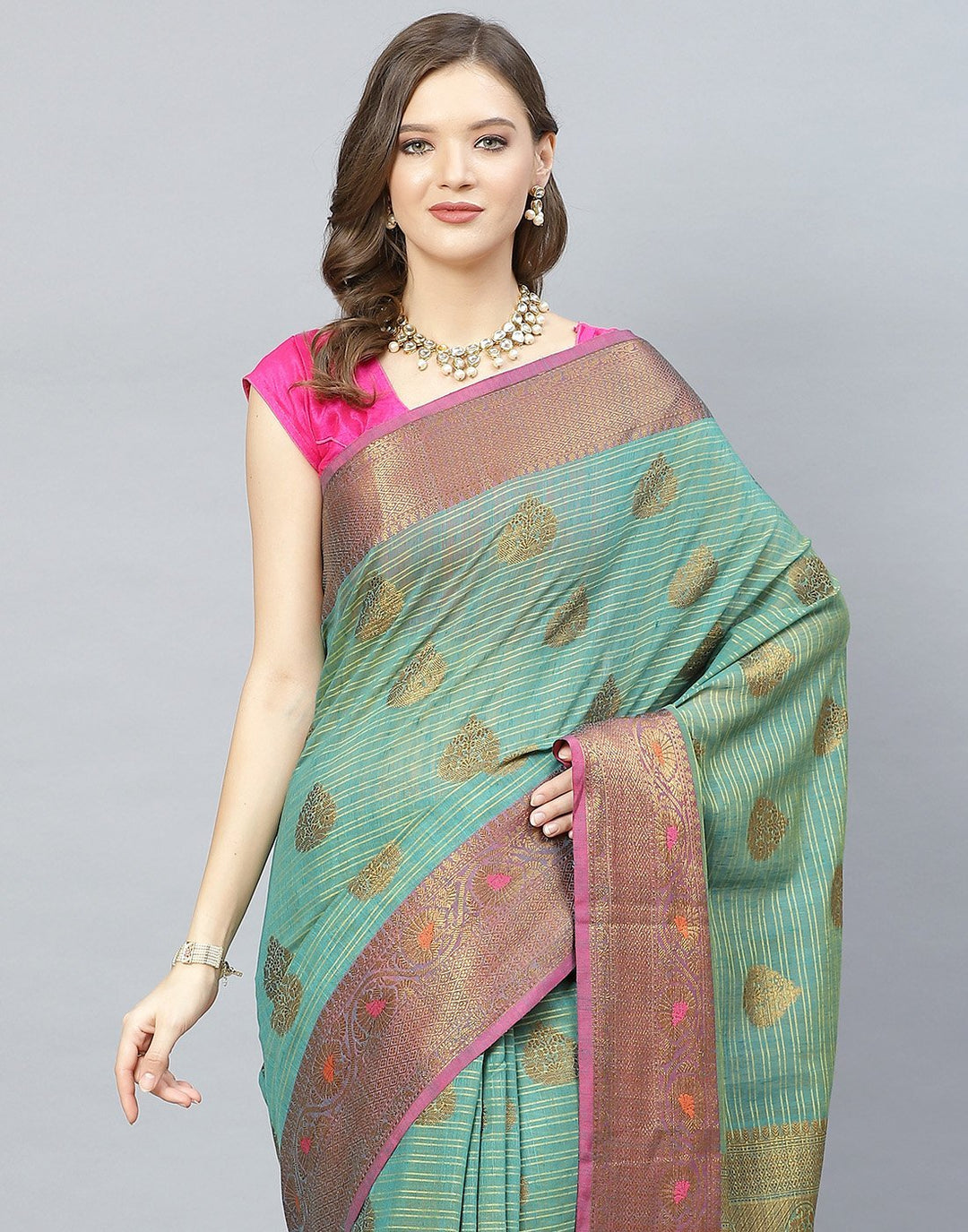 Woven Cotton Saree
