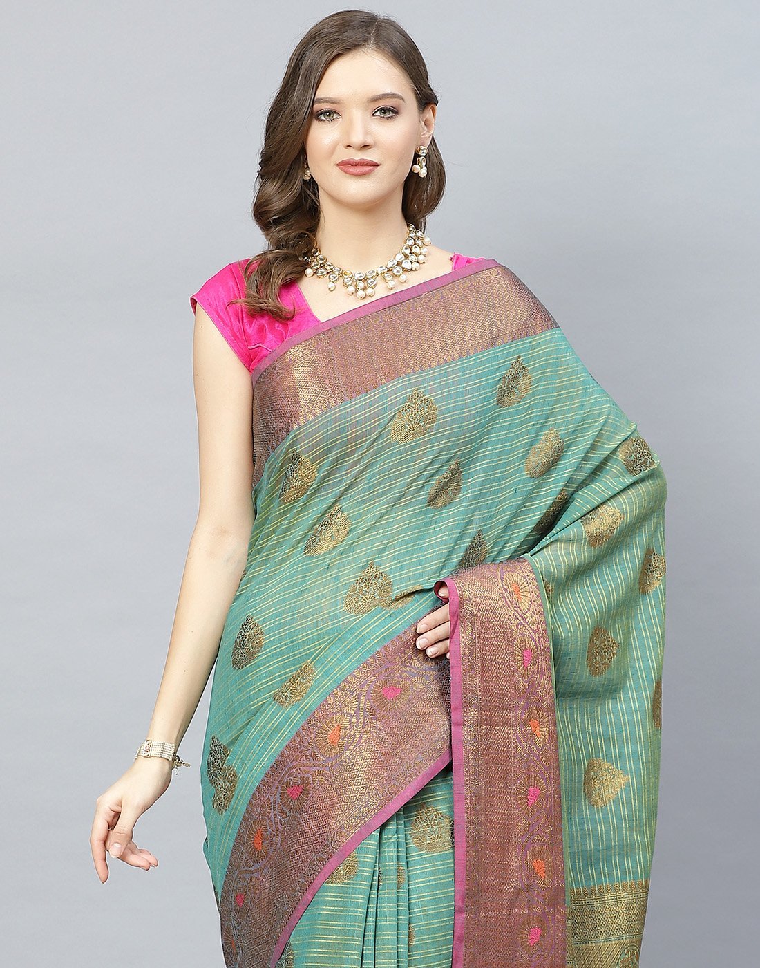 Woven Cotton Saree