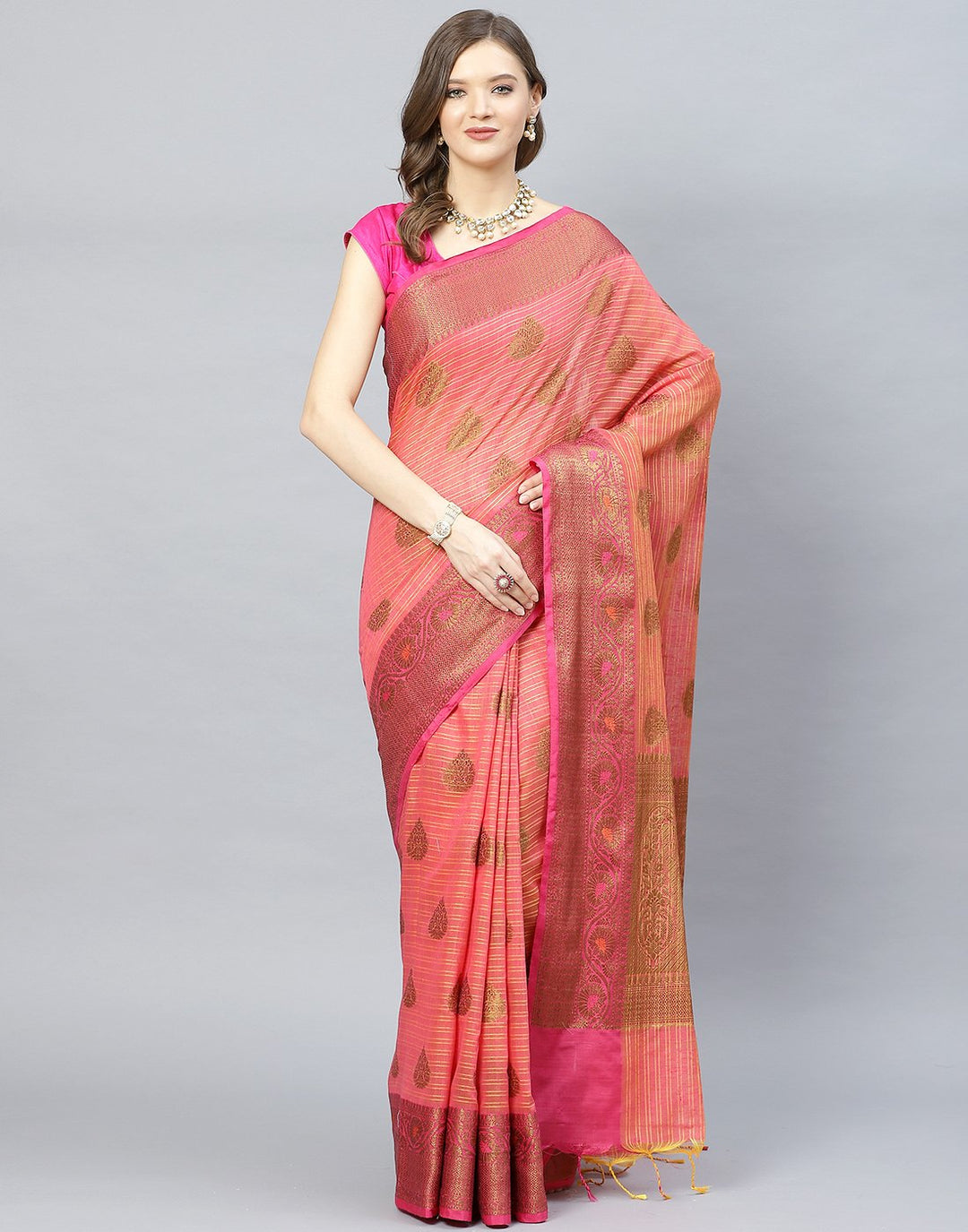 Cotton Tissu Saree
