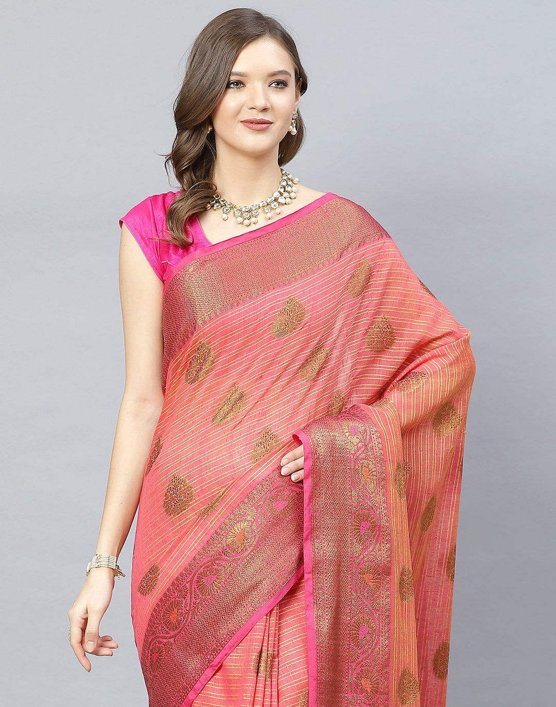 Cotton Tissu Saree
