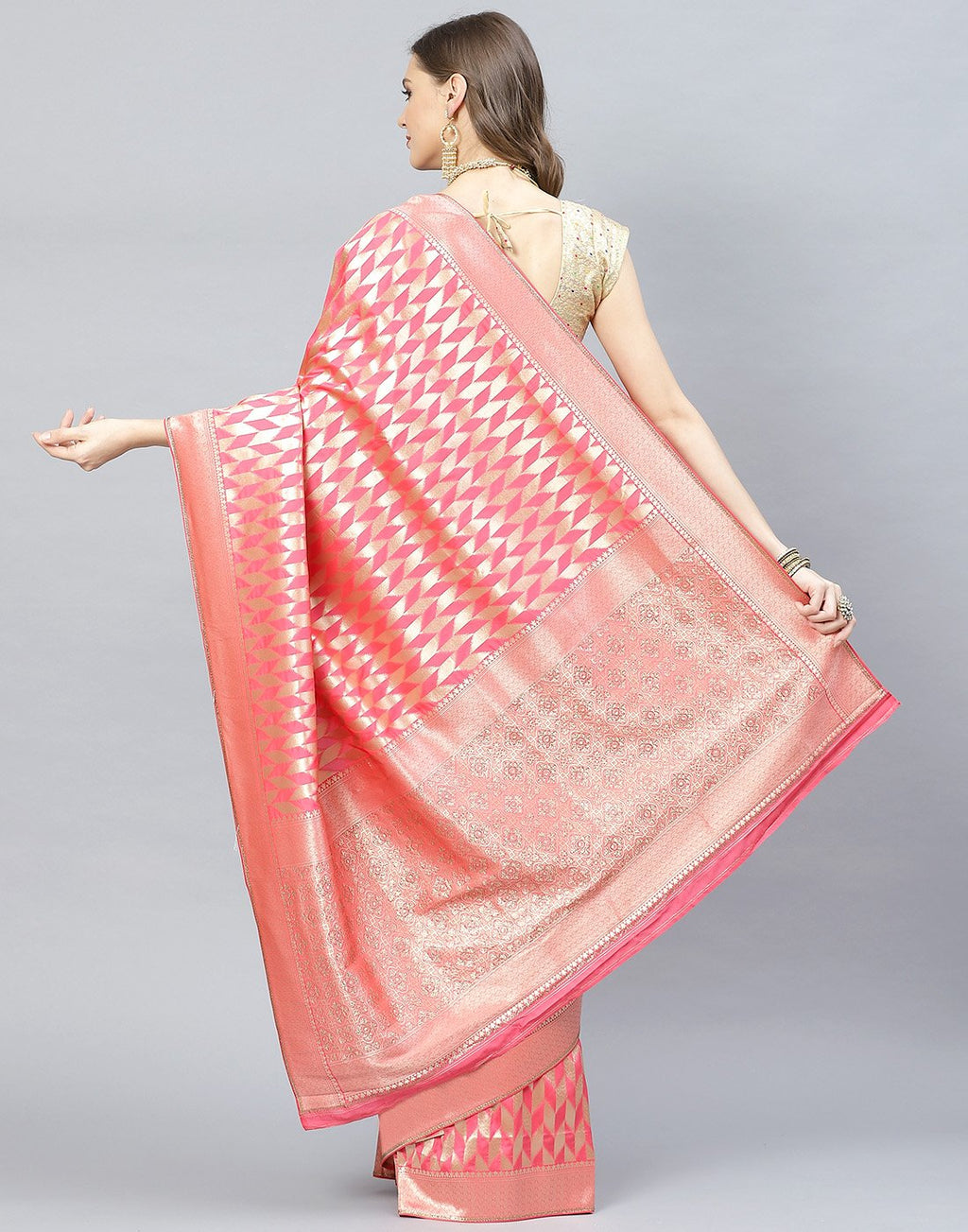 Banaras Art Handloom Silk Saree